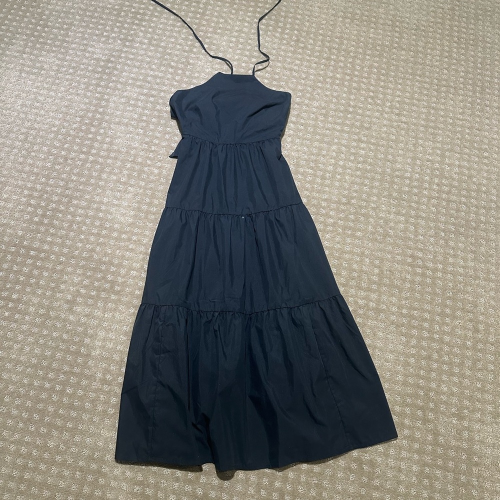 Gap Cotton Halter Maxi Dress